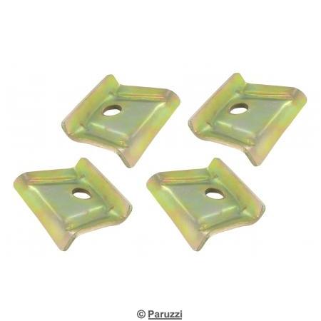 Plaquettes pour rservoir d'essence/de carburant (lot de 4 pices)
