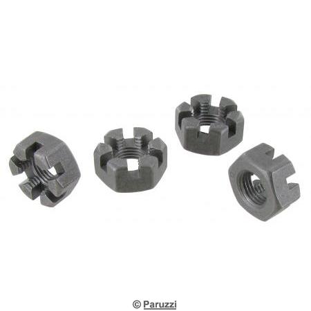 Tie rod castle nuts (4 pieces)