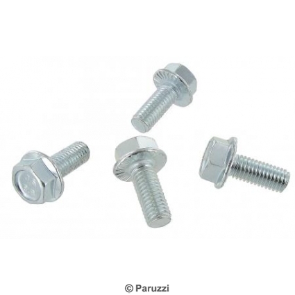 Engine mount flange bolts with serration (4 pieces)