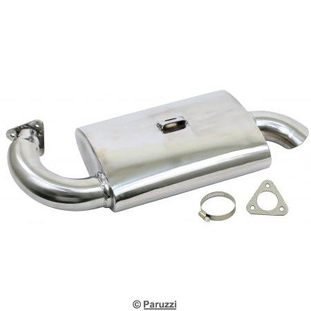 Phat Boy muffler Stainless Steel