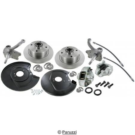 Disc brake kit front with Uber calipers (PCD 4 x 130) 