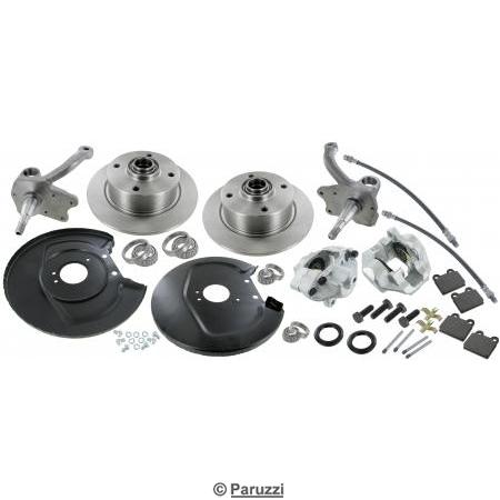 Disc brake kit front with Ate calipers (PCD 4 x 130)