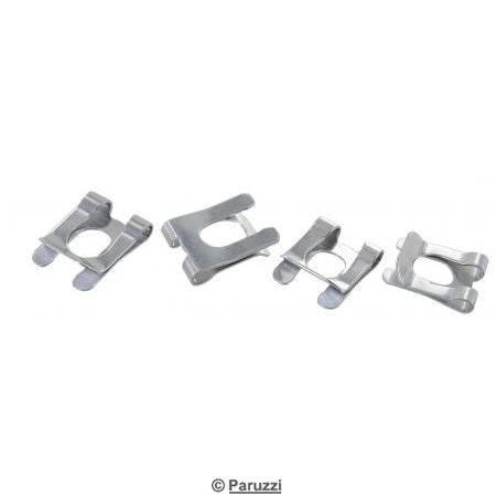 Trunk lid/tailgate hinge spring shaft retainers (4 pieces)