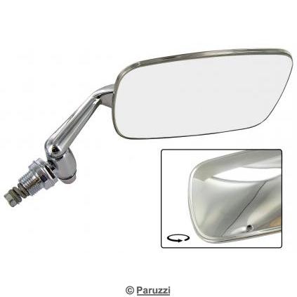 Retrovisor, exterior, 1 qualidade, Inox, dto.