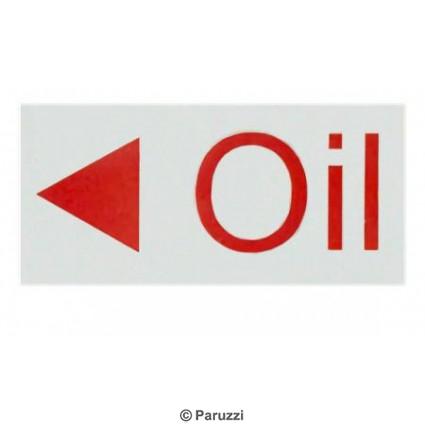 Sticker oil