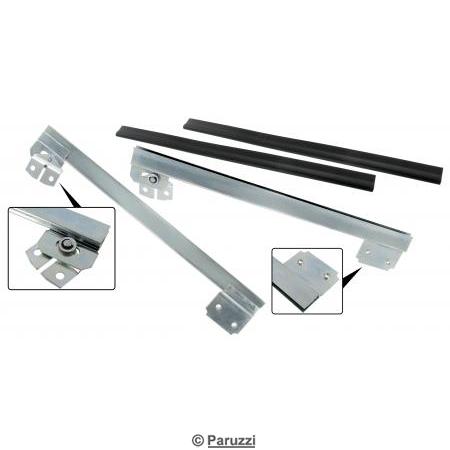 Window lift channel including rubber (per pair)
