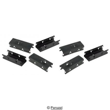 Felt channel mounting clips (7 pieces)