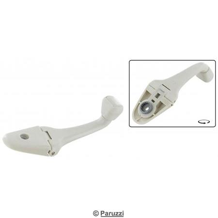 Sliding roof crank handle silver beige