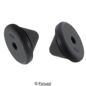 Rubber stops (8 mm) on several places used (per pair)