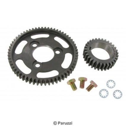 Cam gear kit with straight gears