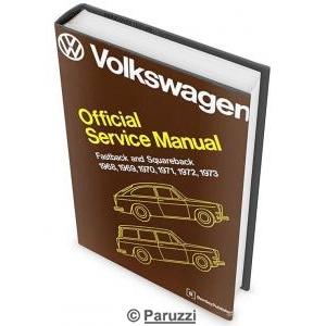 VW tehtaan korjausohjekirja, (englanti)