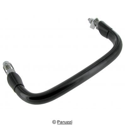 Dash grab handle black for vehicles with a dash cover