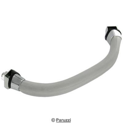 Dash grab handle silver beige