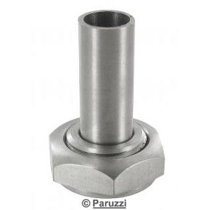 Air cleaner breather fitting stainless steel straight (each)
