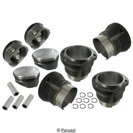 Big-bore cylinder and piston kit 2413cc