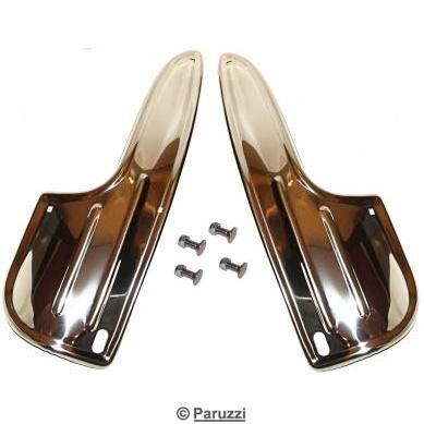 Fender guards rear stainless (per pair)