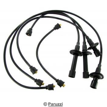 Ignition wire kit black A-quality