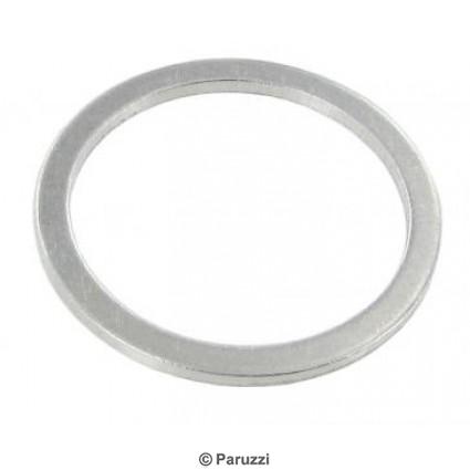 Brake fluid reservoir sealing ring