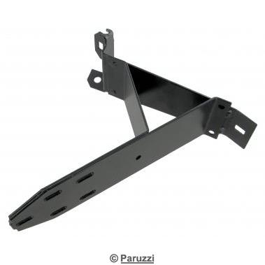 Front bumper bracket (black transport paint) left