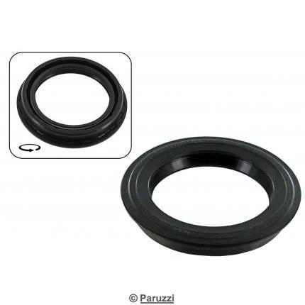 Front wheel bearing seal for disc brakes (each)