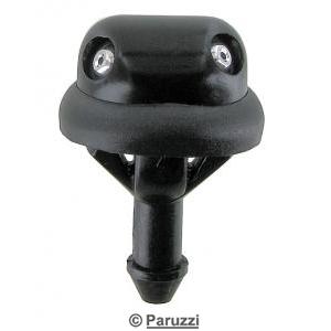 Windscreen washer nozzle black A-quality