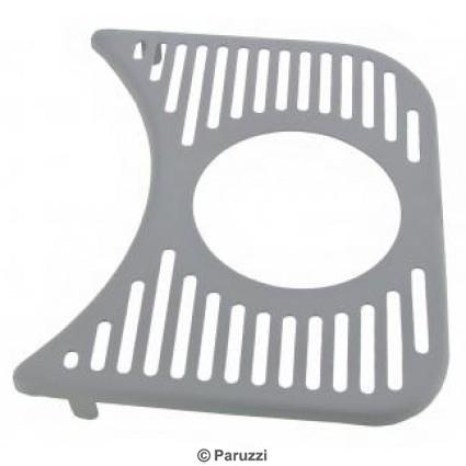 Dashboard grille for a 52 mm gauge right