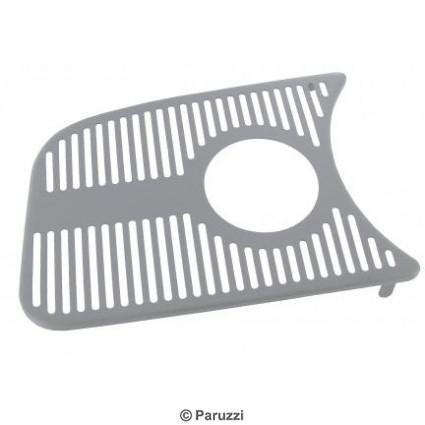 Dashboard grill for a 52 mm gauge left