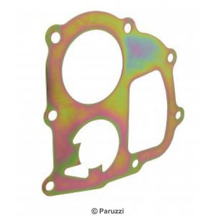 Main shaft bearing thrust plate