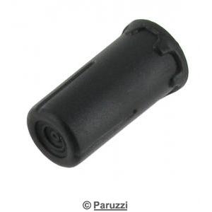 Handbrake lever press button black