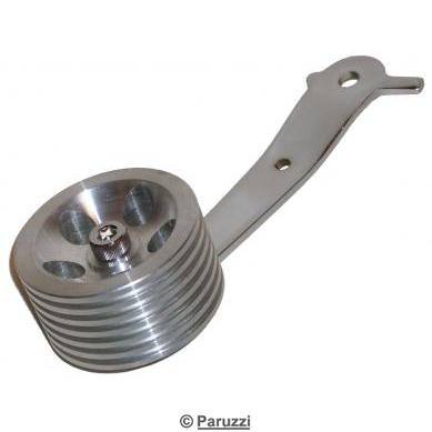 Billet aluminum roller pedal