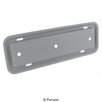 Dashboard radio cover for molding