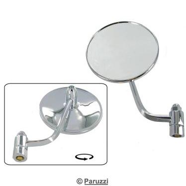 Exterior mirror USA Stainless steel left