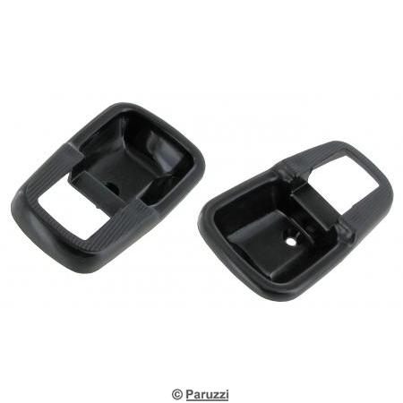 Door pull trim frame black (per pair)