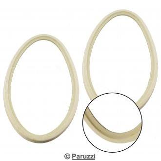 Taillight chrome ring seals (per pair)