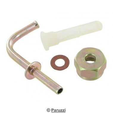 Fuel tank connection kit 6 mm (including filter)
