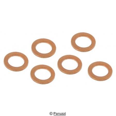 Sealing rings M6 (6 pieces)