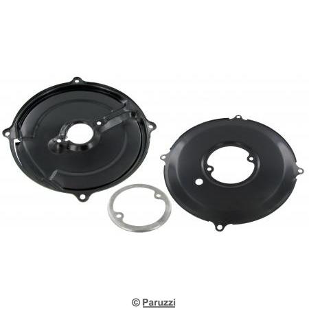 Backing plate kit black (3-part)