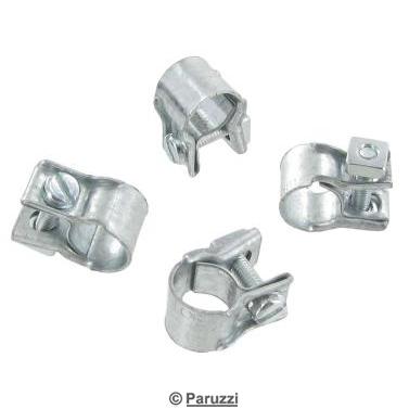 Mini hose clamps (4 pieces)