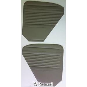 Side panels rear grey vinyl (per pair)