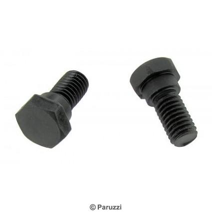 Trunk lid hinge/holder and Pickup rear seat bolts (per pair)