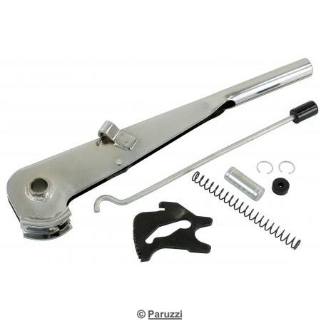 Handbrake handle kit chrome