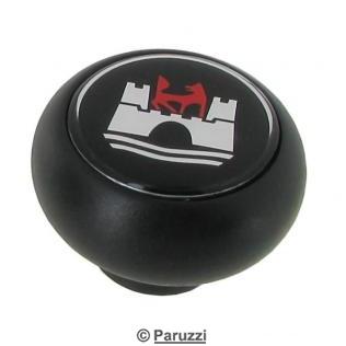 Shift knob black with Wolfsburg emblem