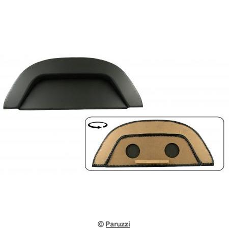 Rear luggage cover with speaker possibility black