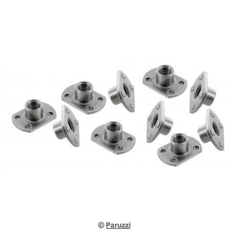 M8 weld nuts (10 pieces)