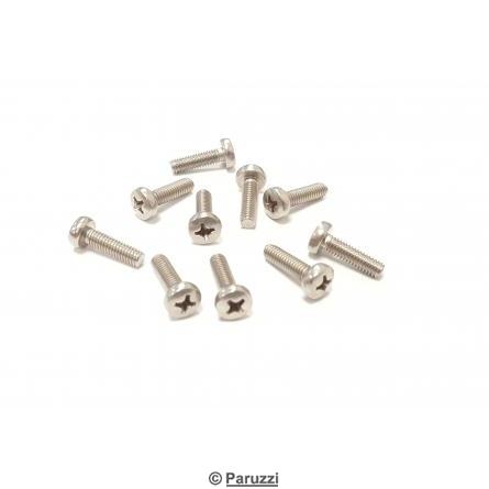 Bolts DIN 7985 M4x14 Stainless steel (10 pieces)