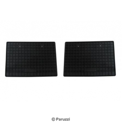 Rubber floor mats rear side (per pair)