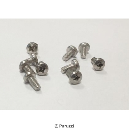 Bolts M4x8 Stainless steel (10 pieces).