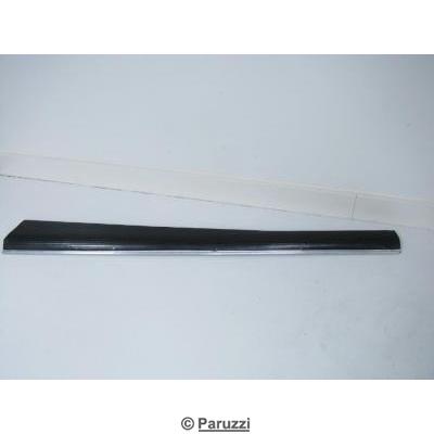 Running board with aluminum molding A-quality left.
