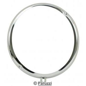 Headlight rim chromed steel B-quality (each)