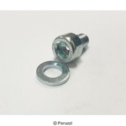 Stainless steel shroud screws including washers (50 pieces).